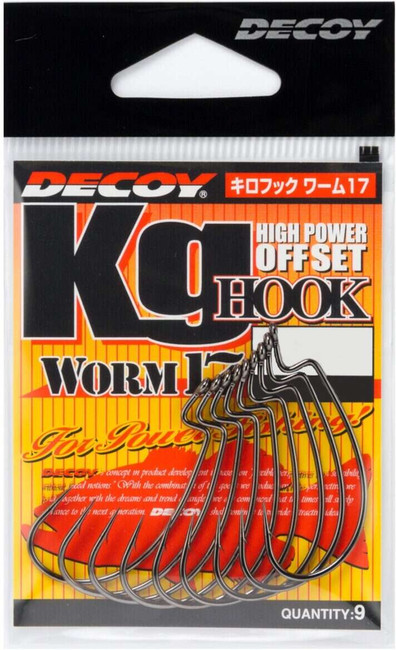 Hak spinningowy Decoy Worm 17R