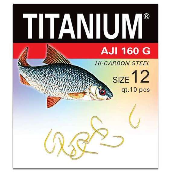 Haczyki Titanium AJI 160