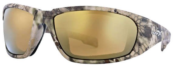 Okulary polaryzacyjne WileyX Boss Amber Gold Mirror KRYPTEK Frame