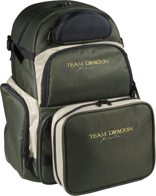 Plecak Team Dragon X-System z pudełkami i dołączanym przybornikiem