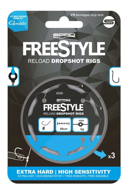 Przypon fluorocarbon Spro Freestyle Reload Drop