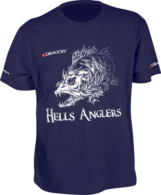 T-Shirt Dragon Hells Anglers SANDACZ XXL granatowy