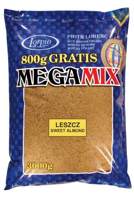 Zanęta Lorpio Mega Mix Leszcz Sweet Almond 3kg